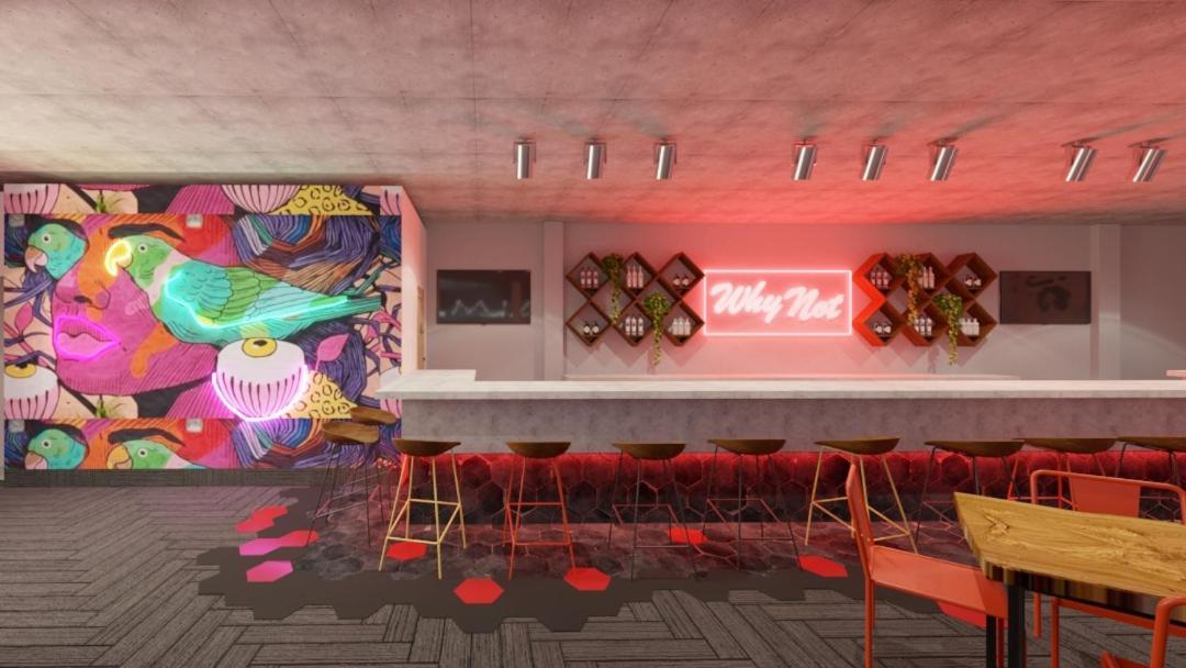 Why Not Rooftop Party Hostel Playa del Carmen Exterior photo